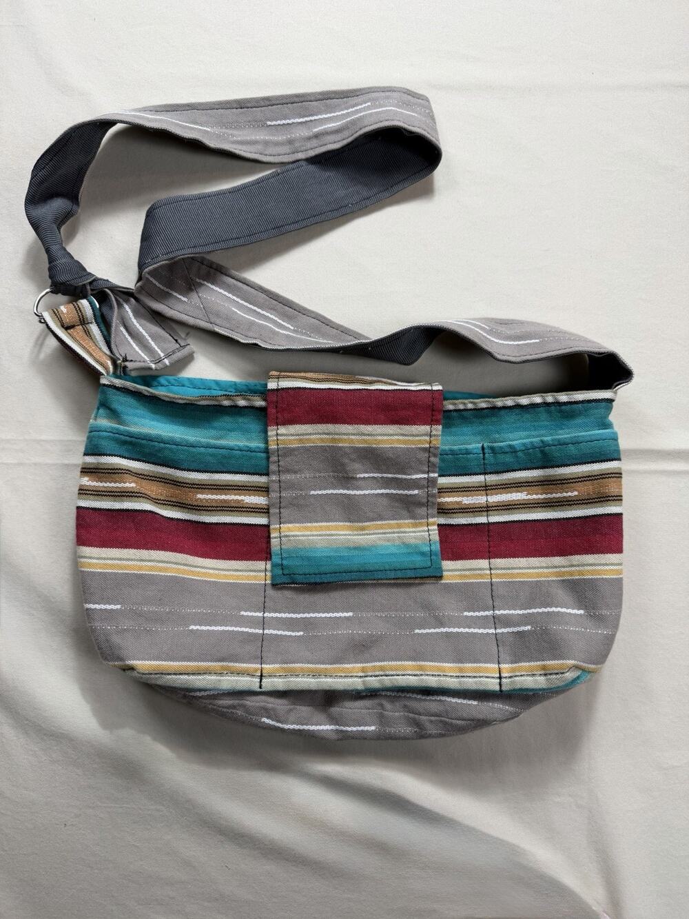 Bohobo‎ Bags Hand Sewn Southwest Fabric Satchel Shoulder Bag Crossbody Boho